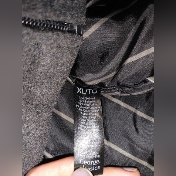 George Gray Men's Zip Front Jacket - Picture 3 of 6